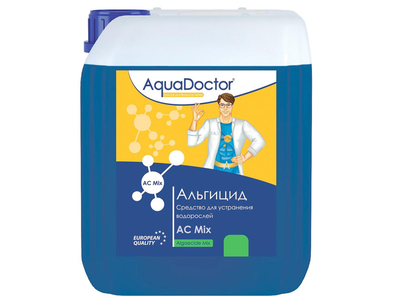 Аквадоктор химия для бассейнов. Альгицид AQUADOCTOR AC Mix 1 л. Альгицид AQUADOCTOR AC (30л). Средство против водорослей AQUADOCTOR AC. AQUADOCTOR химия для бассейнов.