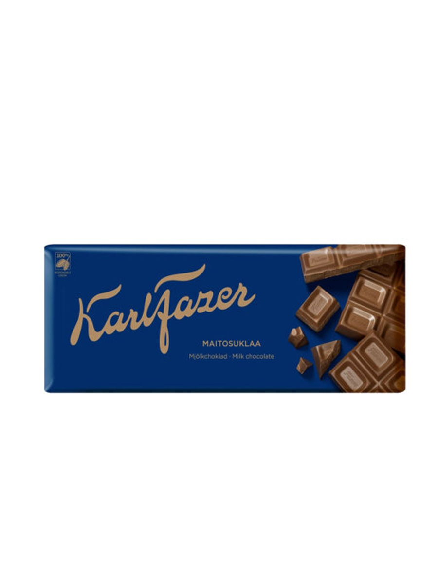 Fazer / Шоколад молочный Karl Fazer 200г — купить в интернет-магазине ...