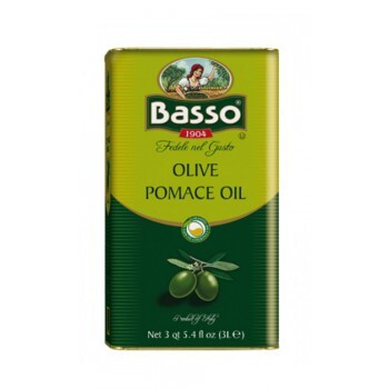 Масло оливковое BASSO Pomace olive oil Extra Virgen ж/б 3л