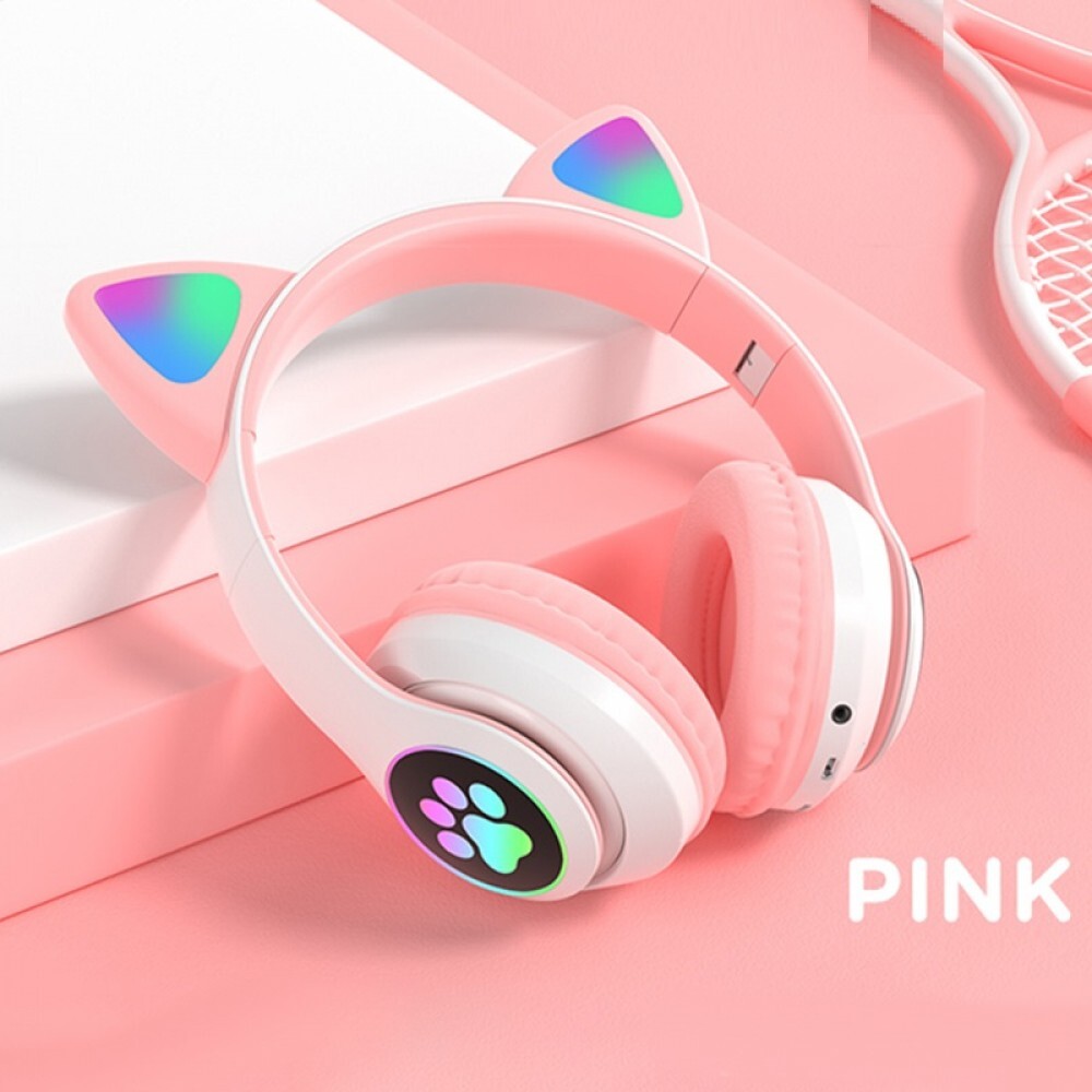 Как разобрать наушники беспроводные с ушками Наушники Накладные CAT EAR с кошачьими ушками BK-28M - купить по доступным ценам