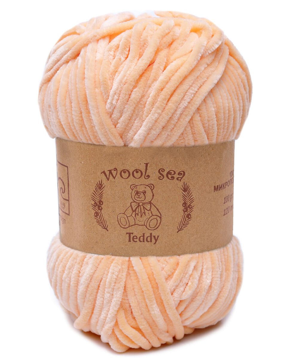 Wool Sea Teddy. Пряжа Wool Sea Teddy 444-003. Wool Sea Teddy 124 цвет.