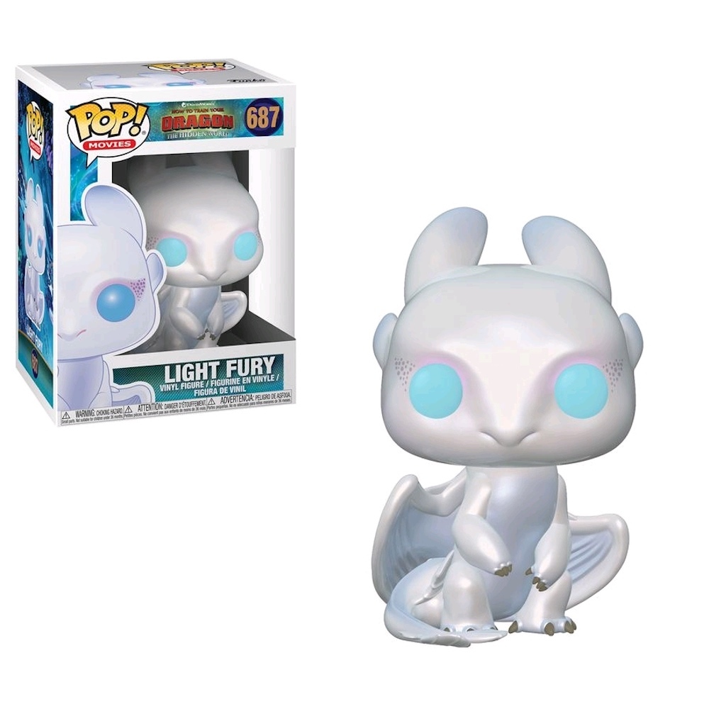 Фигурка Funko Pop! Light Fury (Фанко Поп Дневная Фурия из мультика Как  приручить дракона 3) - купить с доставкой по выгодным ценам в  интернет-магазине OZON (1542526917)