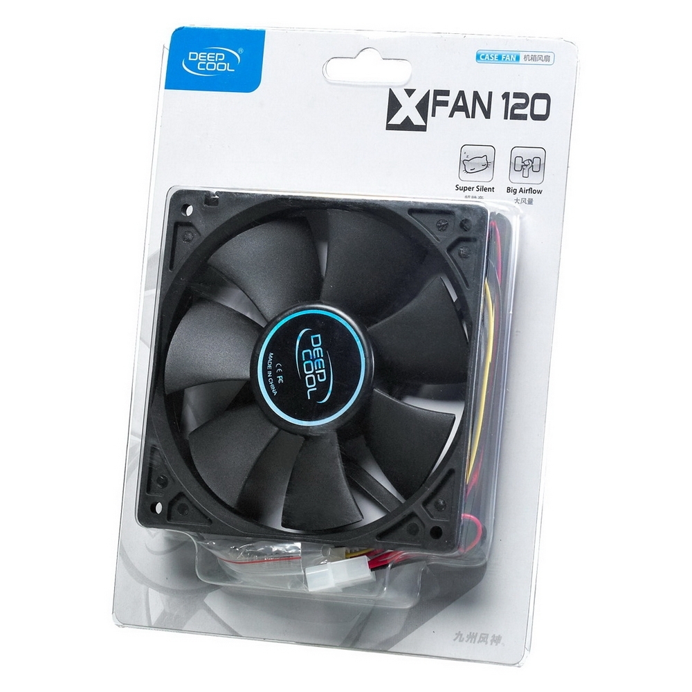 ВентиляторвкорпусDeepCoolXFAN120(DP-FDC-XF120)