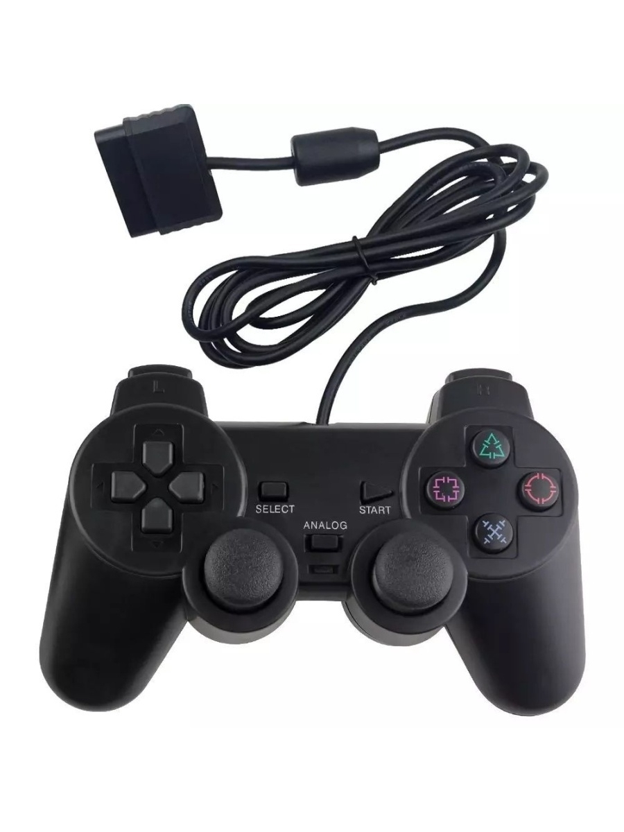 Геймпады плейстейшен. Джойстик Sony ps2 проводной (004794). Sony Dualshock 2. Sony Gamepad ps2. Джойстик сони ПС 2.