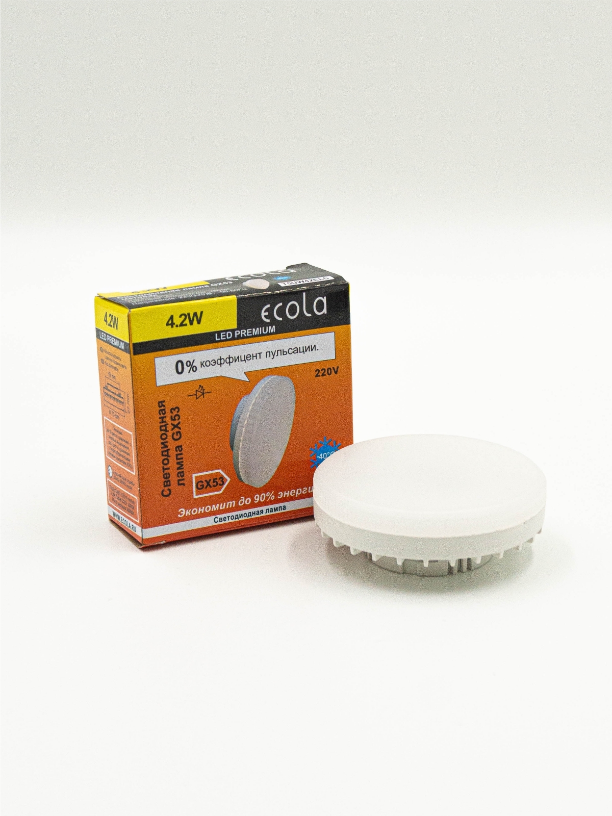 Лампочка Ecola GX53 LED Premium GX53 2800 К - купить в интернет ...