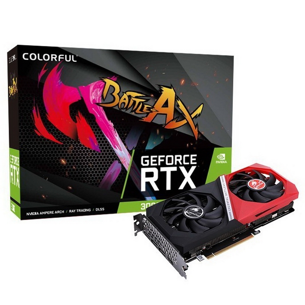 ColorfulВидеокартаGeForceRTX306012ГБ(GeForceRTX3060NBDUO12GB),LHR