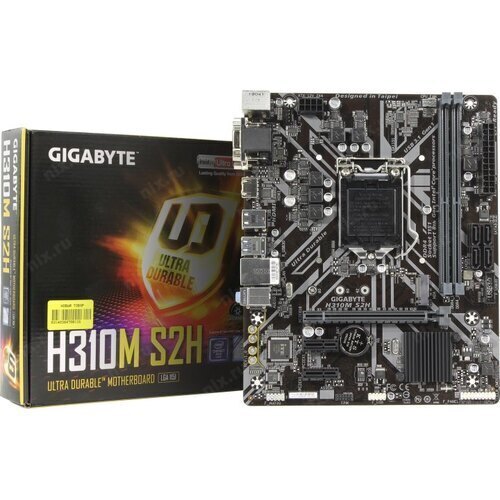 Материнская плата Gigabyte H310M S2 купить по низкой цене с доставкой и ...