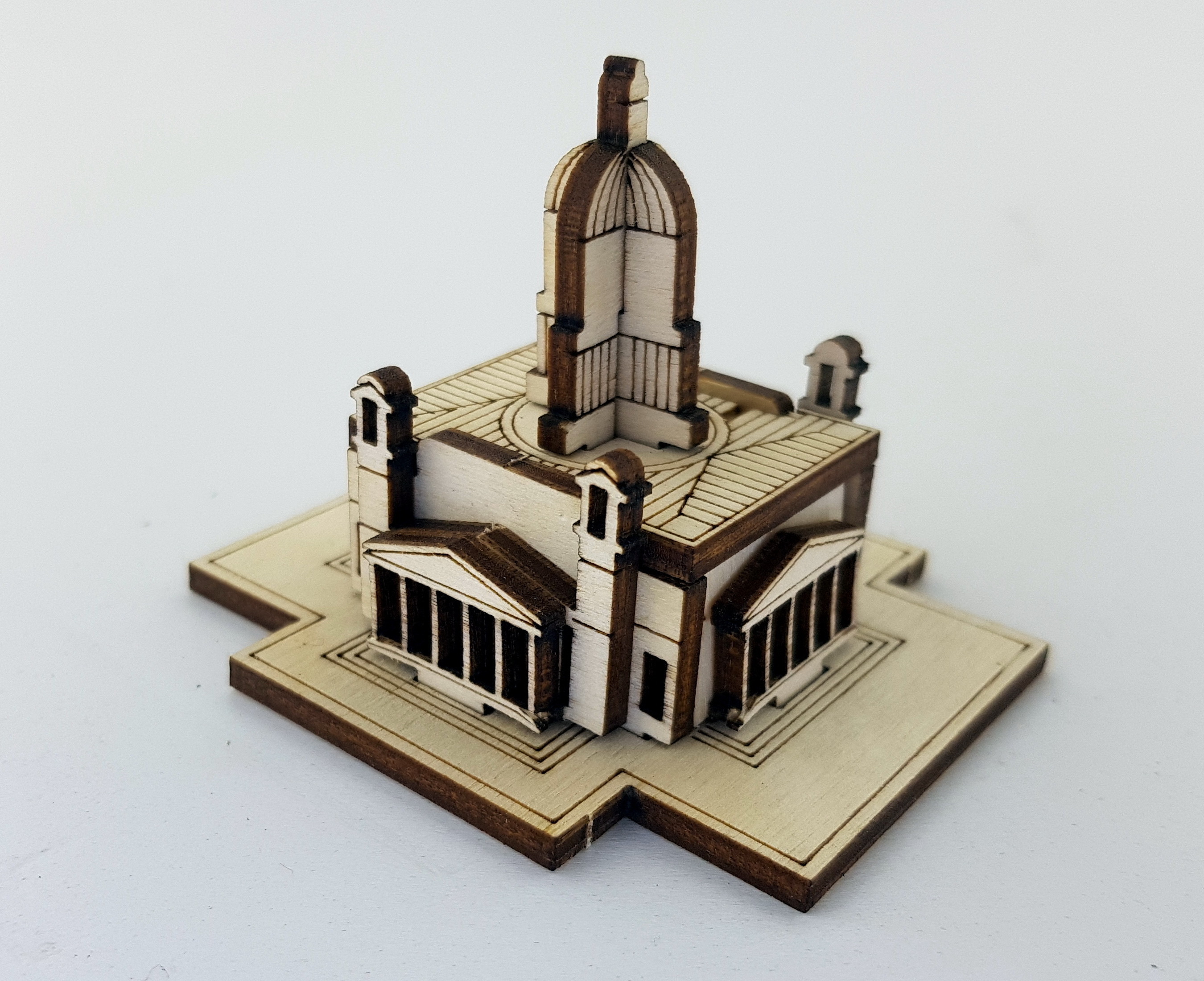 Деревянный конструктор 3Д Исаакиевский собор / Деревянный пазл 3Д ...