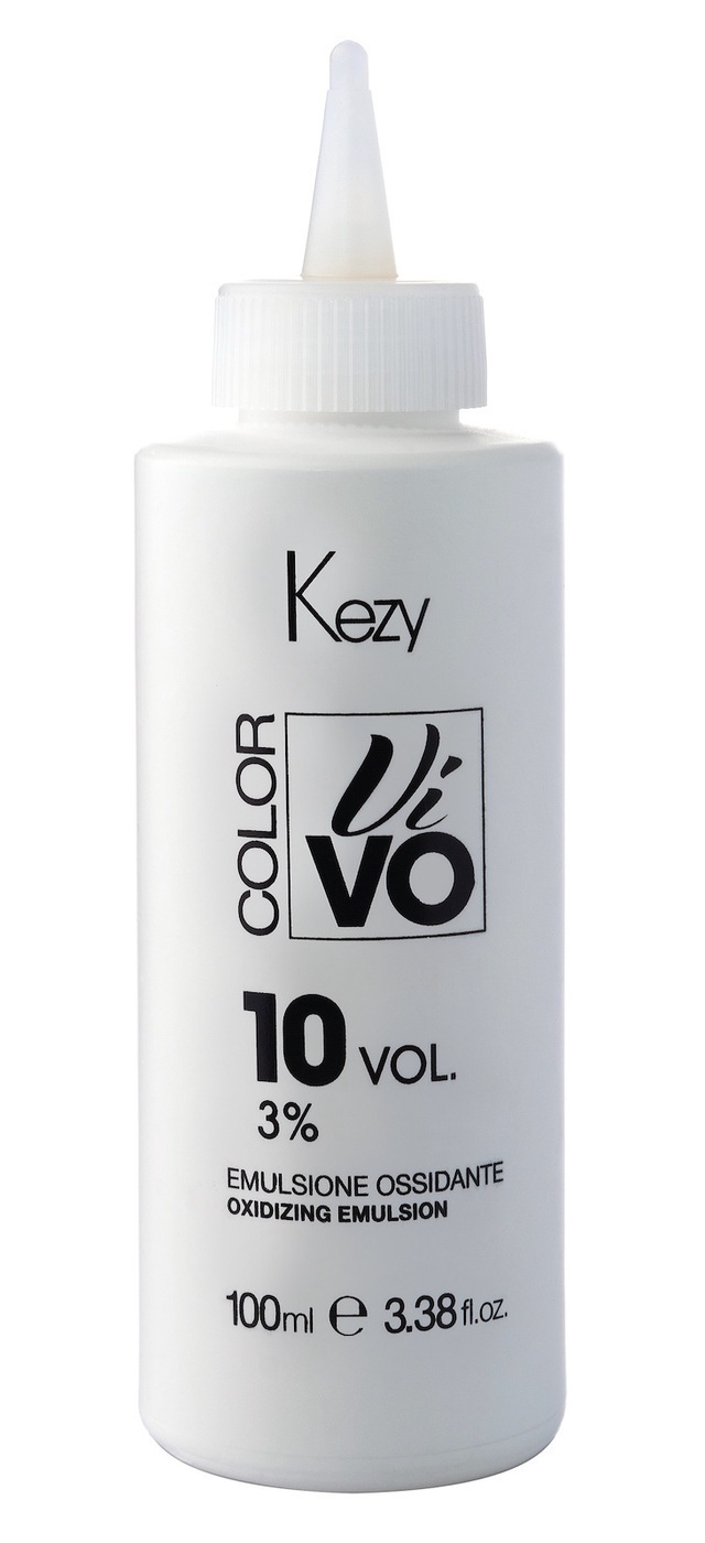 KEZY. Эмульсия окисляющая 3% (10 vol.) для крем краски для волос Oxidizing emulsion COLOR VIVO 100 мл