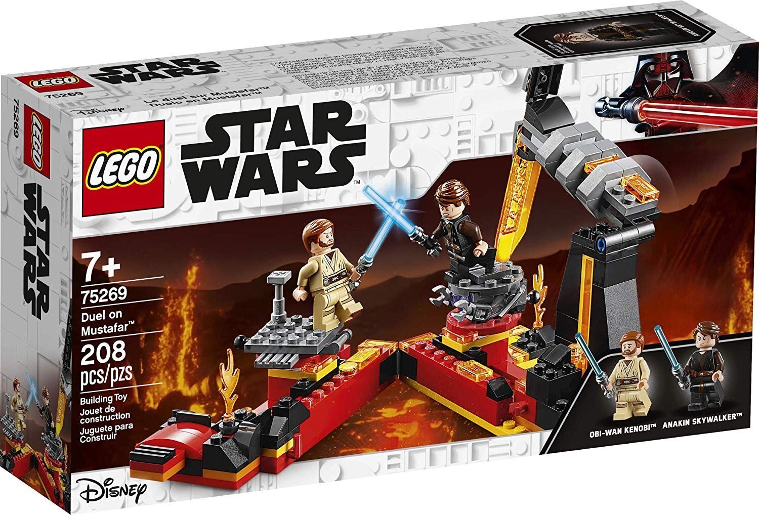 Конструктор star wars. LEGO Star Wars 75269. Конструктор LEGO Star Wars 75269 бой на Мустафаре. Лего Звёздные войны бой на Мустафаре. LEGO Star Wars дуэль на Мустафаре.