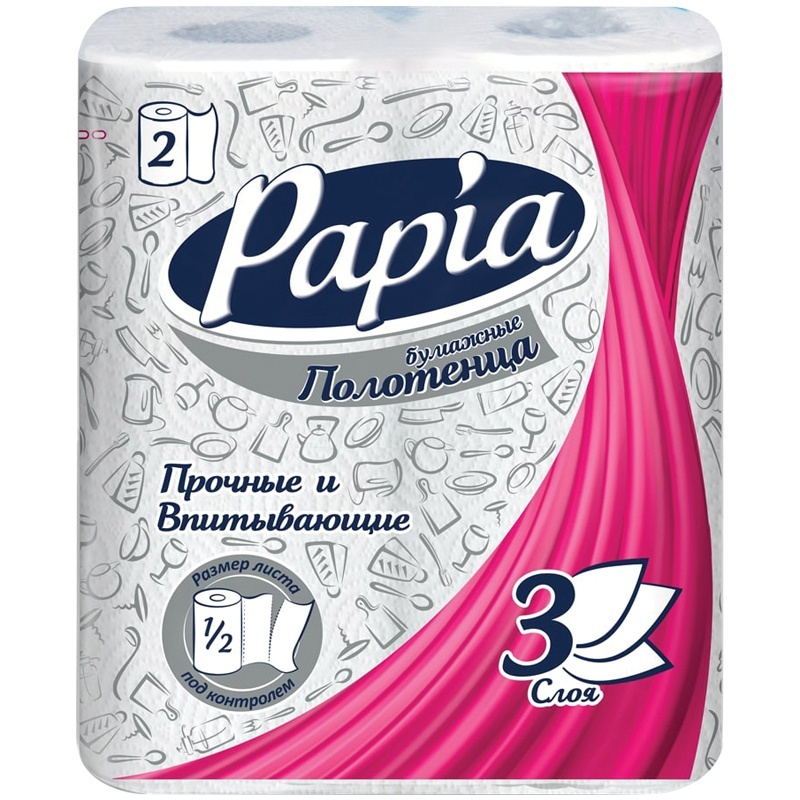 Полотенца бумажные в рулонах Ozon