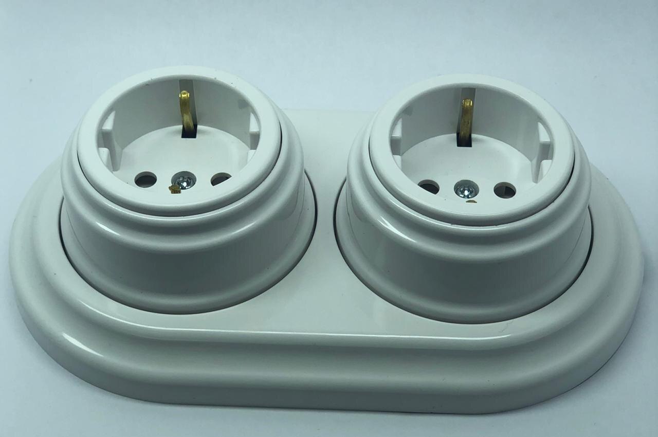 Atlasdesign aqua ip44. Universal. Розетка двухпостовая. Розетка 2 постовая. Розетка 2 постовая.