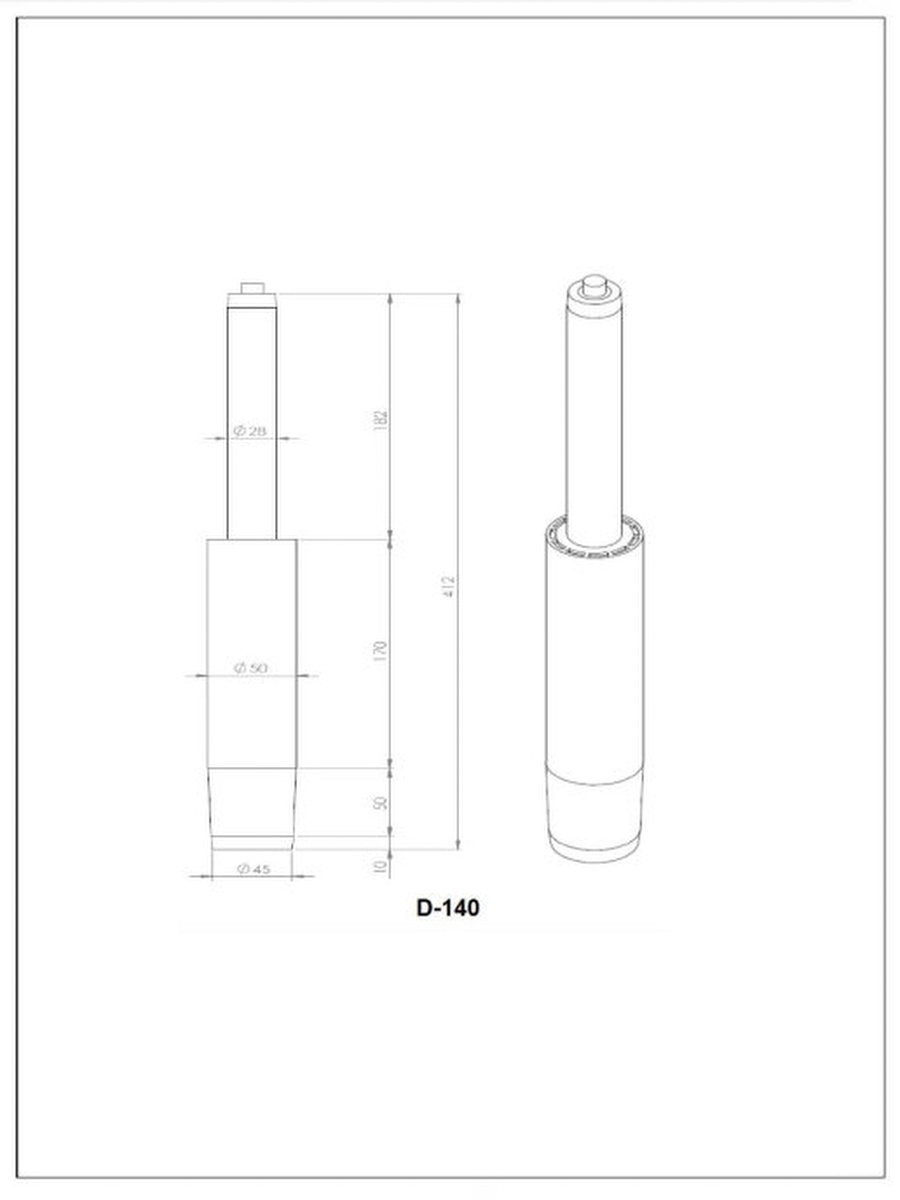 Классы газлифтов для кресел