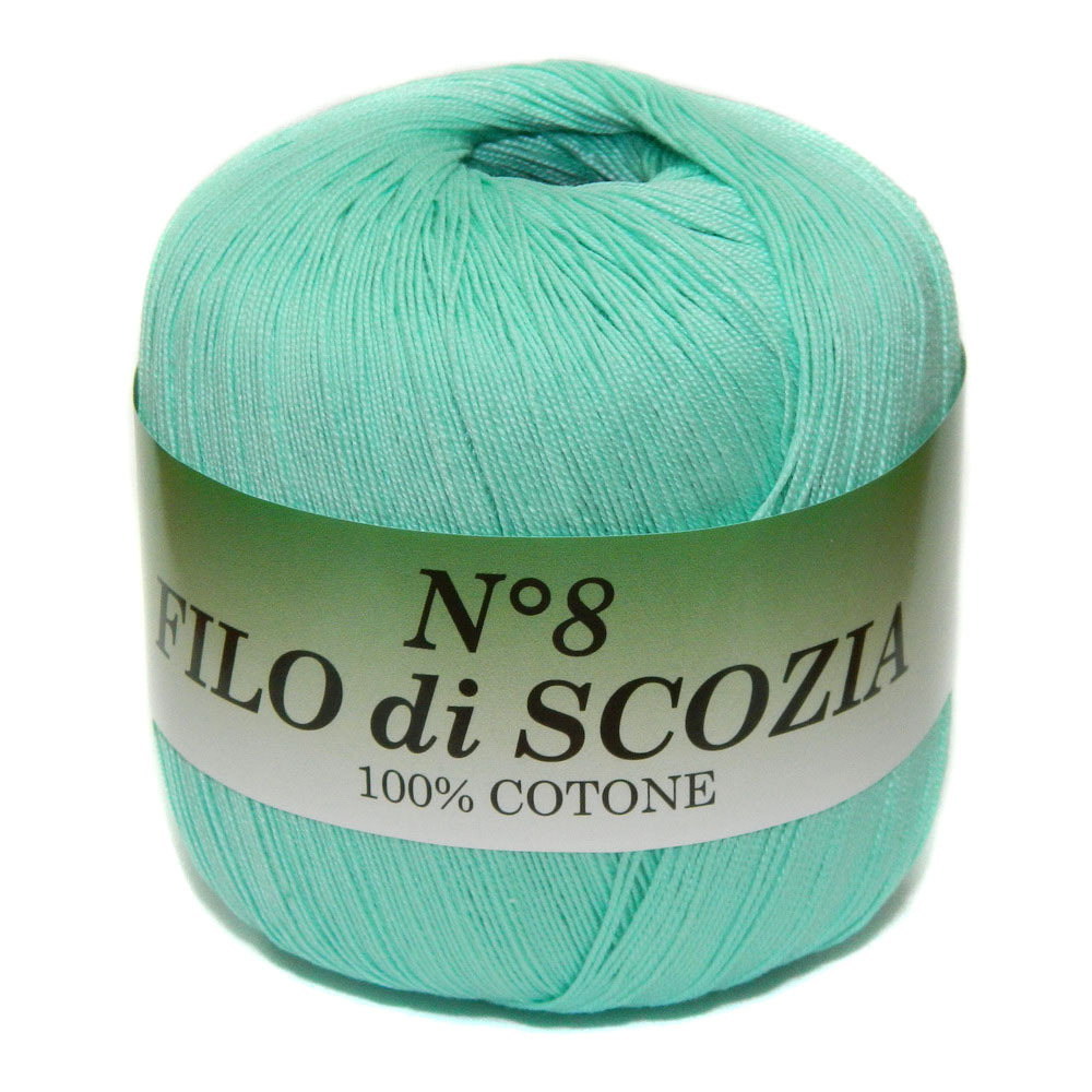 Пряжа Weltus Filo Di Scozia №8 (100% мерсеризованный хлопок) цв. 051, 10 мотков