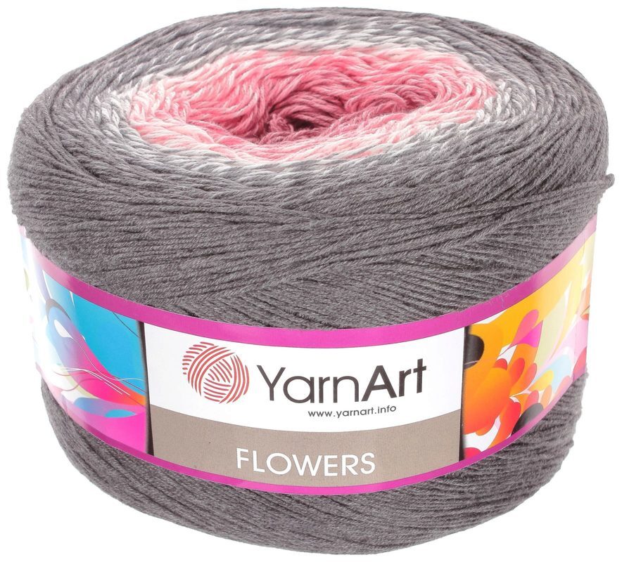 Пряжа flowers yarnart карта цветов