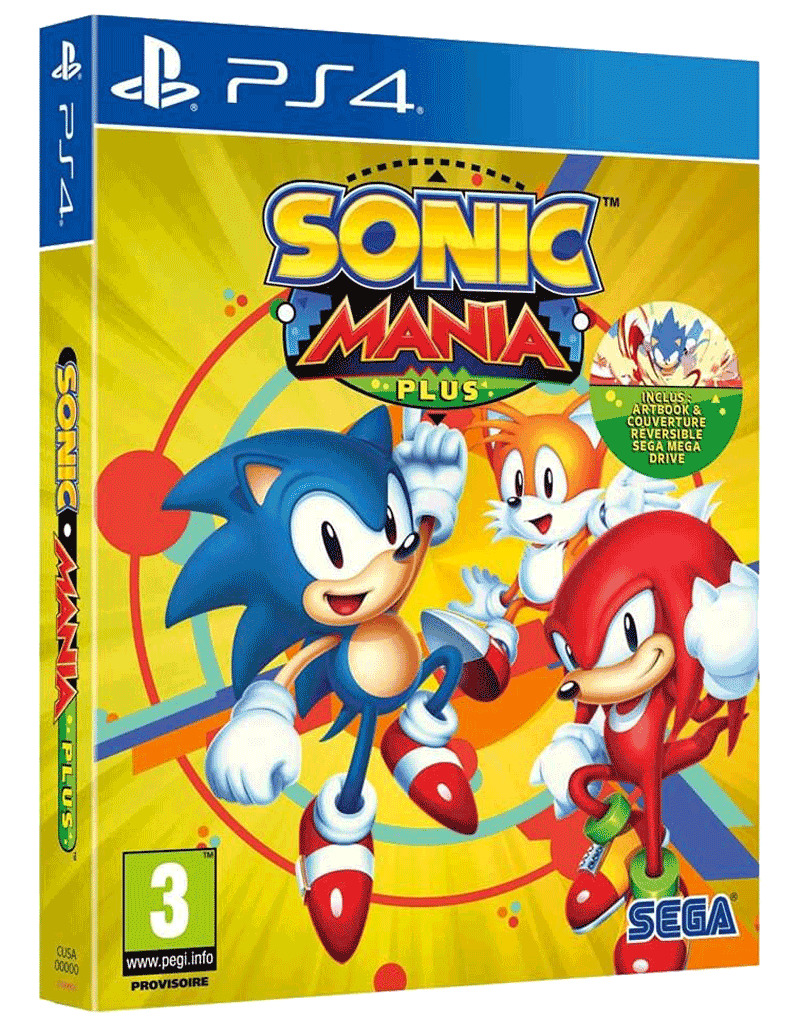 Игра Sonic Mania Plus (PlayStation 4, Английская версия) купить по низкой  цене с доставкой в интернет-магазине OZON (201966875)