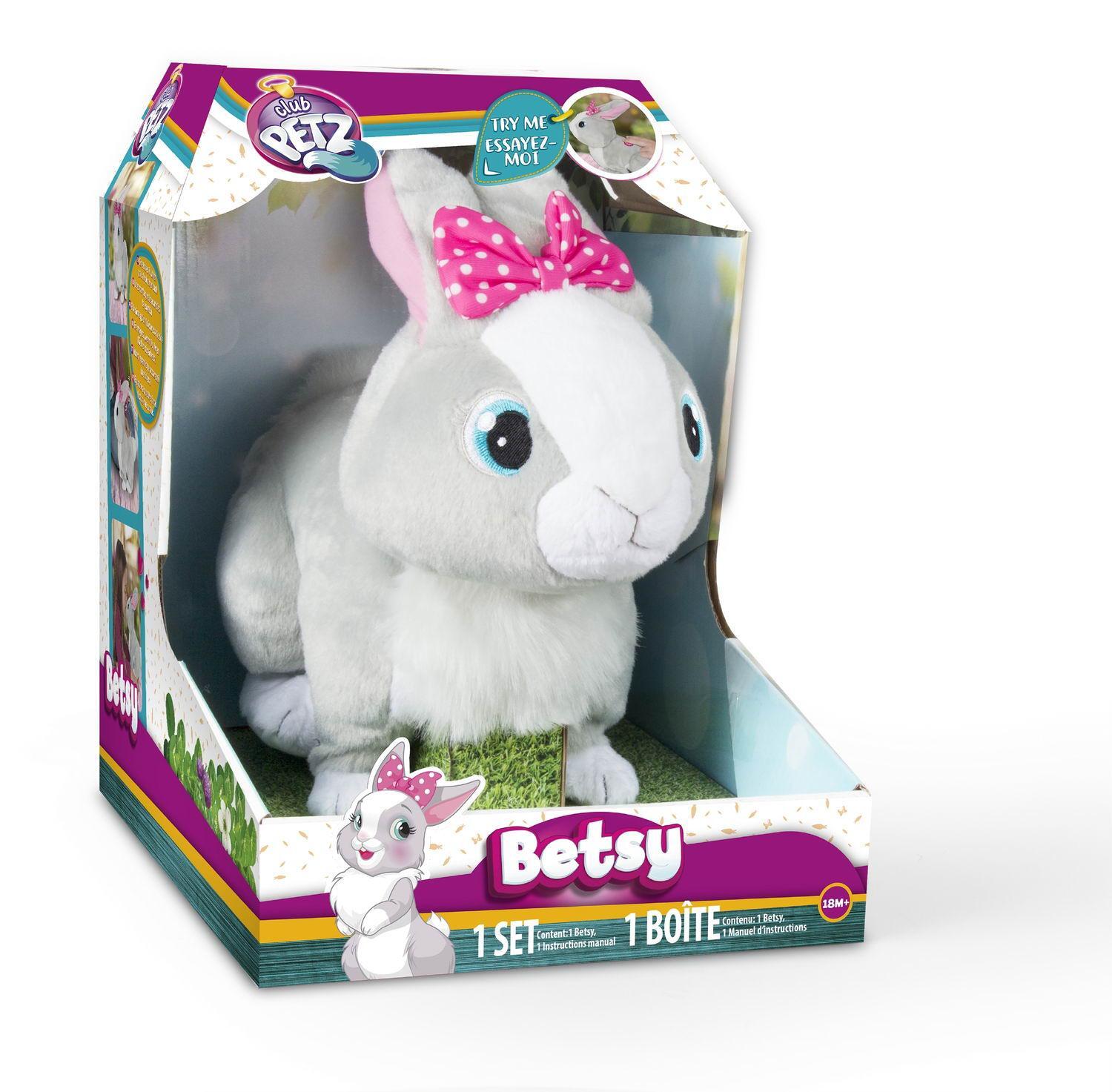 Club toys. Интерактивная игрушка кролик Betsy. Кролик интерактивный "Betsy". Игрушка Бетси кролик. Говорящий кролик игрушка.