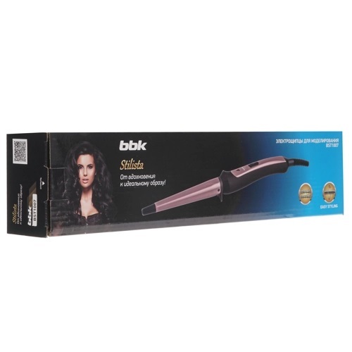 Электрощипцы для укладки волос bbk bst5001 темно-синий