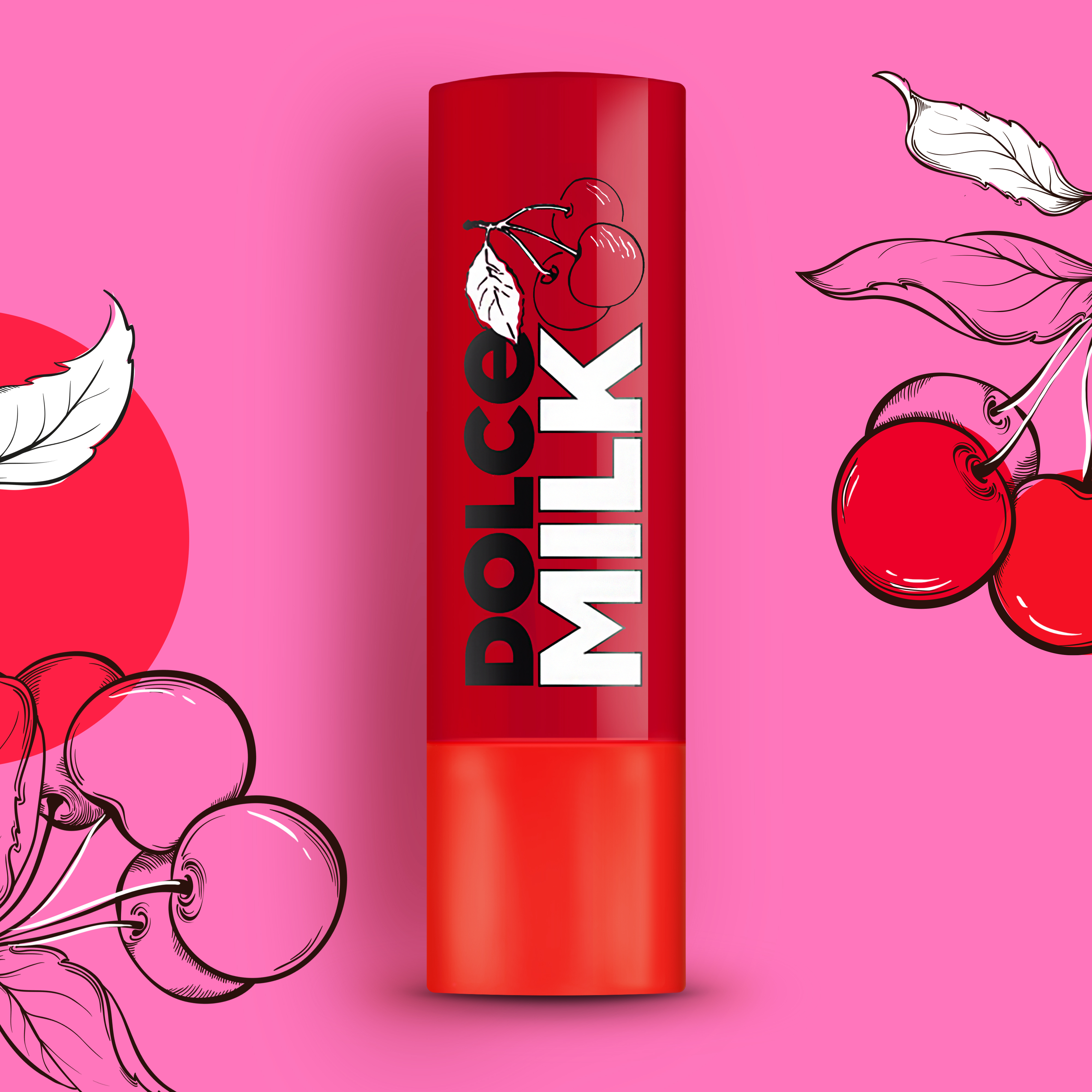 Dolce cherry. Косметика Дольче Милк помада. Dolce Milk бальзам для губ. Гигиеническая помада Дольче Milk. Помада для губ Dolce Milk.