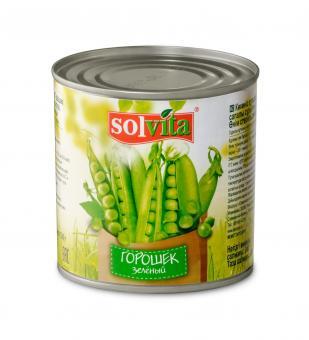  Горошек "Solvita" 400гр , 3шт