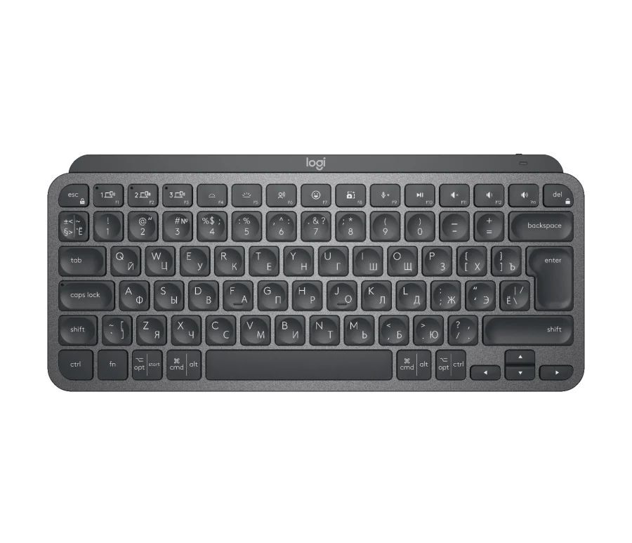 КлавиатураLogitechMXKeysMiniGraphite(920-010501)