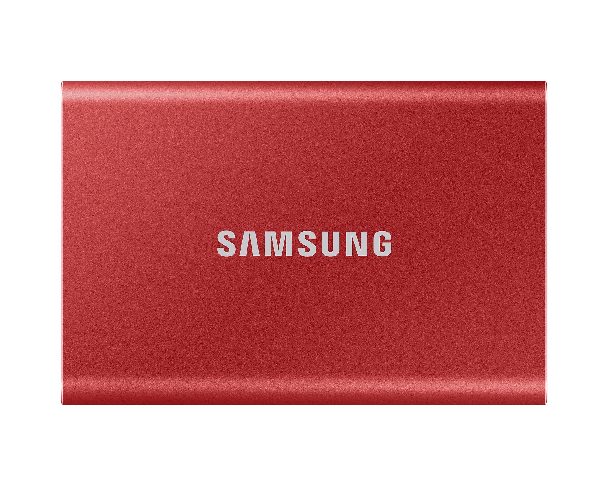 Samsung 500 ГБ Внешний SSD-диск T7 MU-PC500R/WW (MU-PC500R/WW), красный