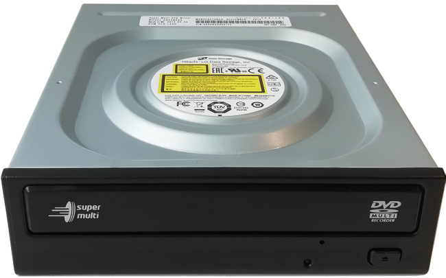 Оптический накопитель DVD+-RW LG (HLDS) GH24NSD5 Black SATA, OEM