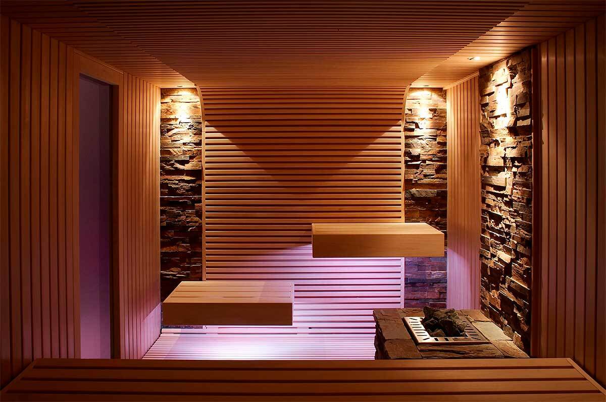 Steam room with sauna фото 36