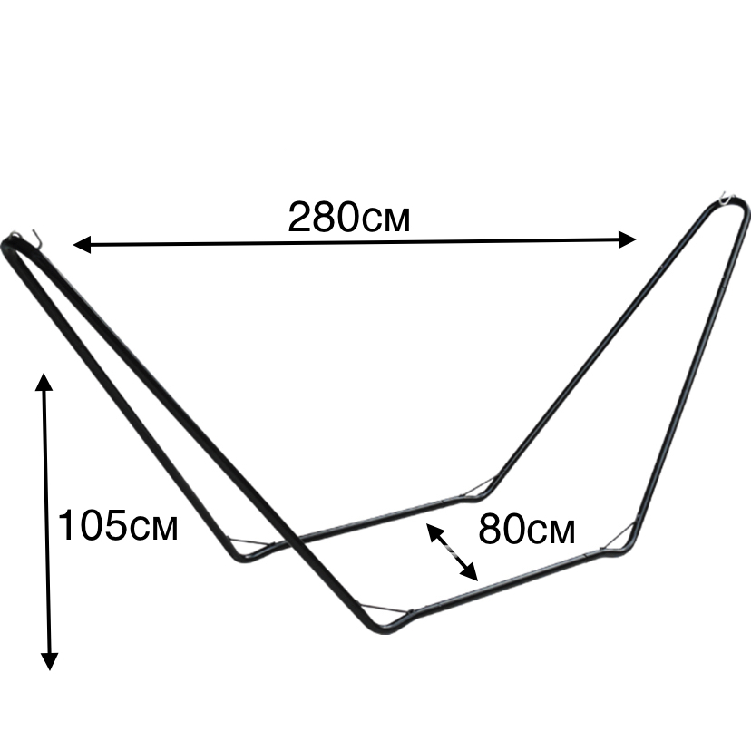 Гамак разборный с каркасом