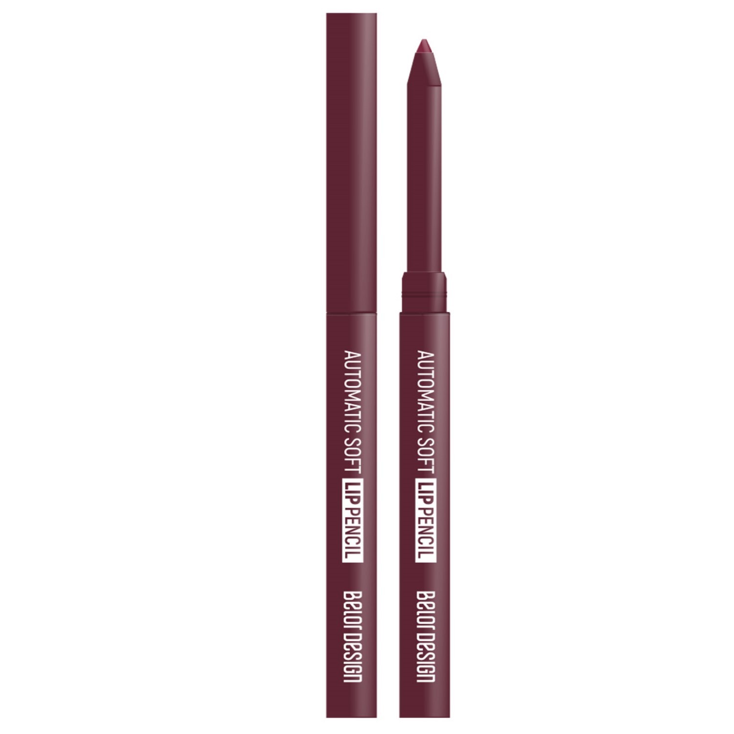 Belor Design Карандаш для губ AUTOMATIC SOFT LIPPENCIL механический тон 208 plum