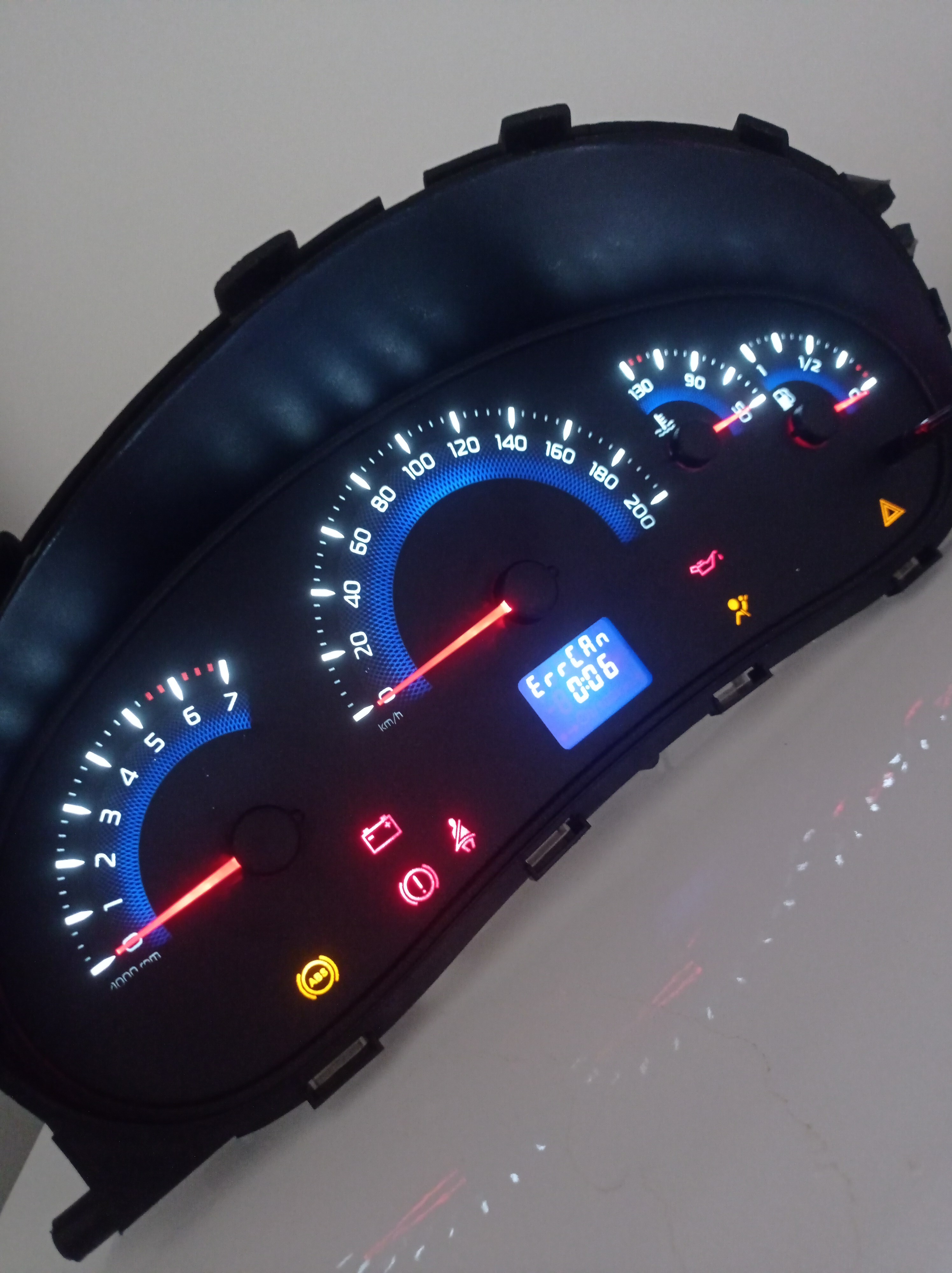 Доска приборов на приору