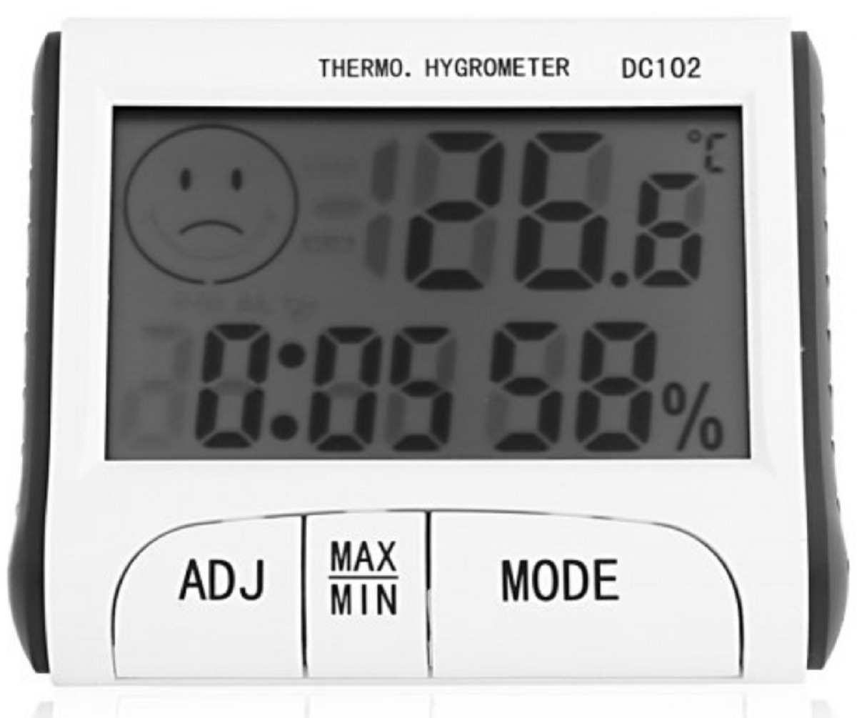 Термометр-гигрометр для дома, квартиры, помещений, теплицы