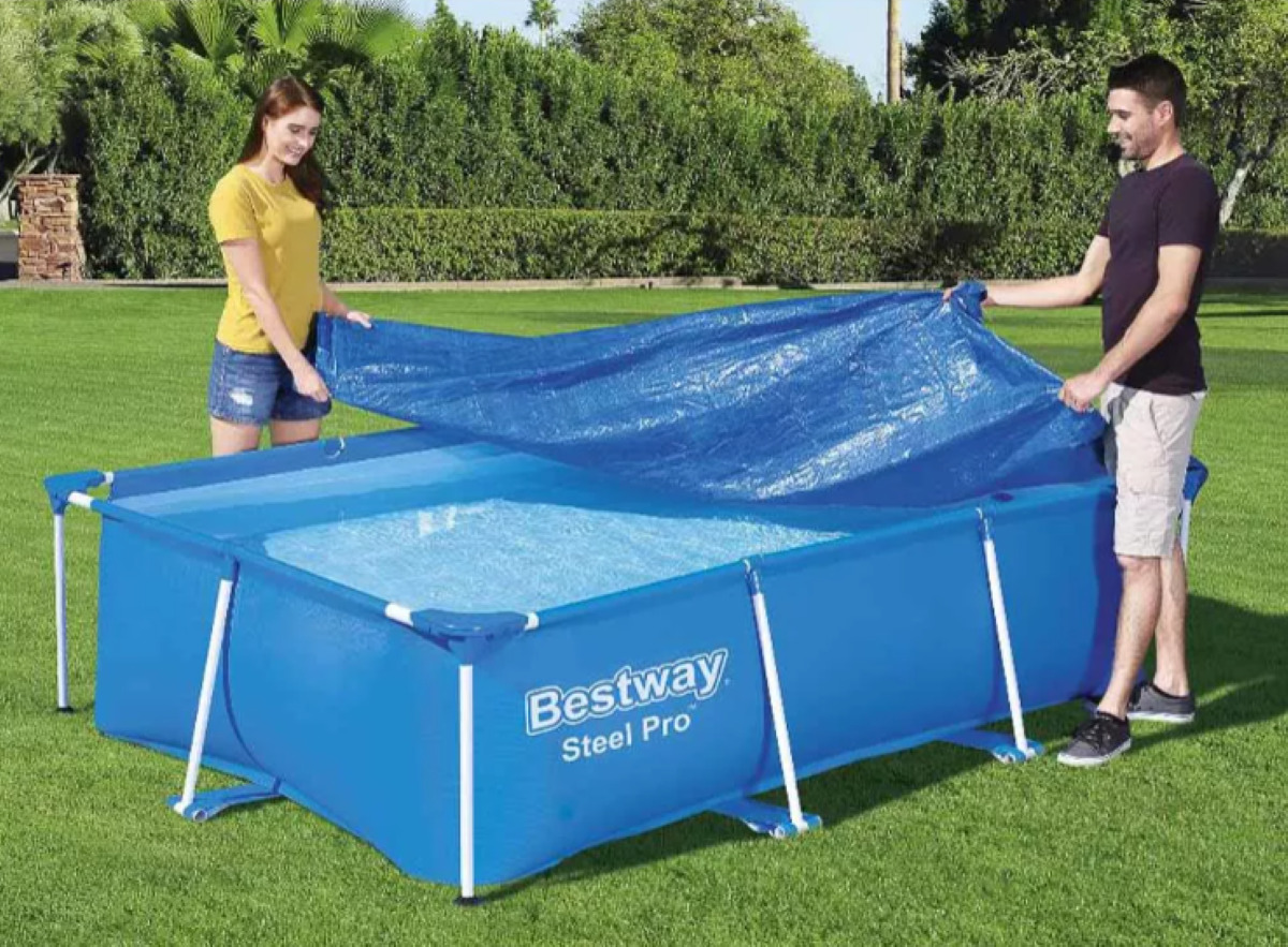 Bestway 56457. 56403 bestway. Бассейны каркасные с тентом. Бассейн каркасный bestway 427х122см тент. Шатер для бассейна бествей.