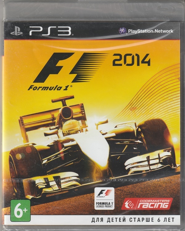 Игра Formula One F1 2014 (PlayStation 3, Английская версия)