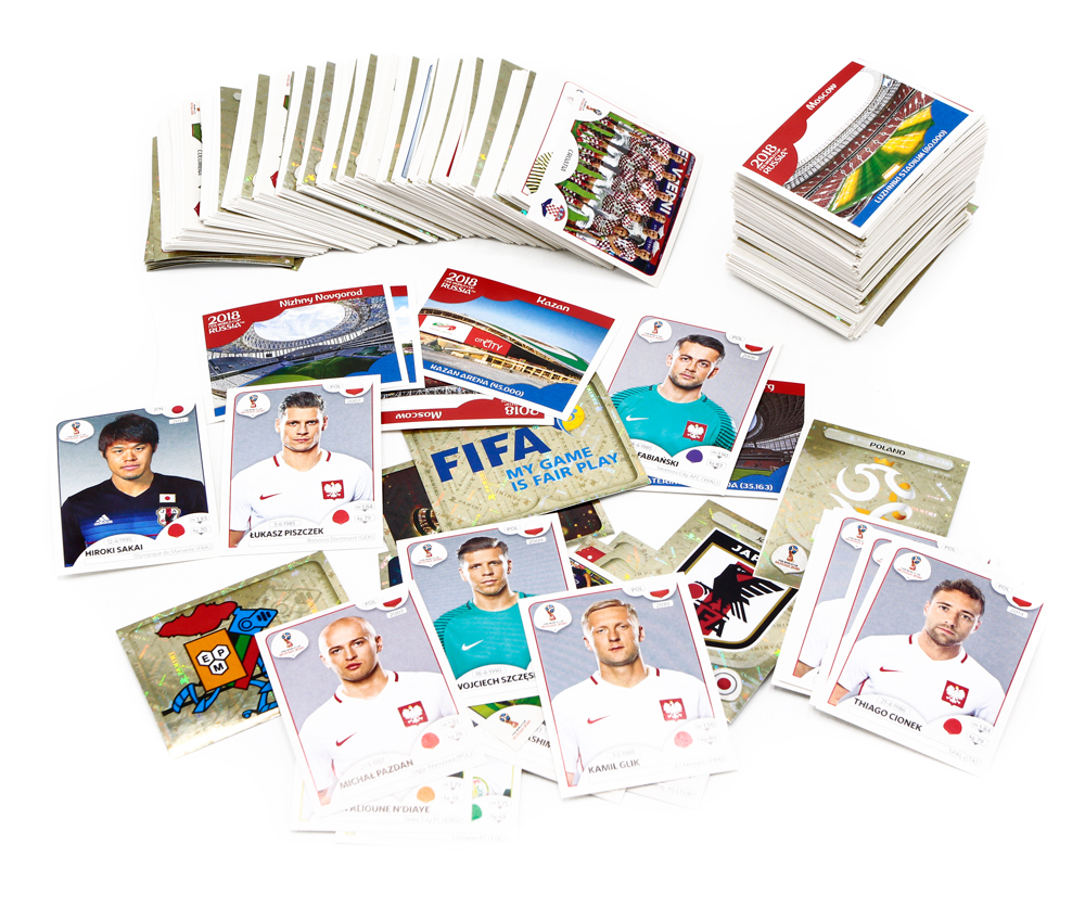 Panini / Полный набор наклеек Panini ЧЕМПИОНАТ МИРА ПО ФУТБОЛУ FIFA 2018 (все 682 наклейки)