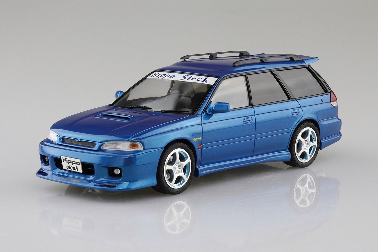 Сборная модель Aoshima 05800 Subaru Legacy Touring Wagon '93 BG5 Hippo Sleek