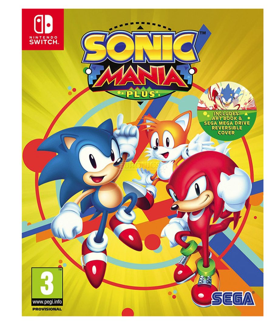 Sonic mania plus on sale for nintendo switch