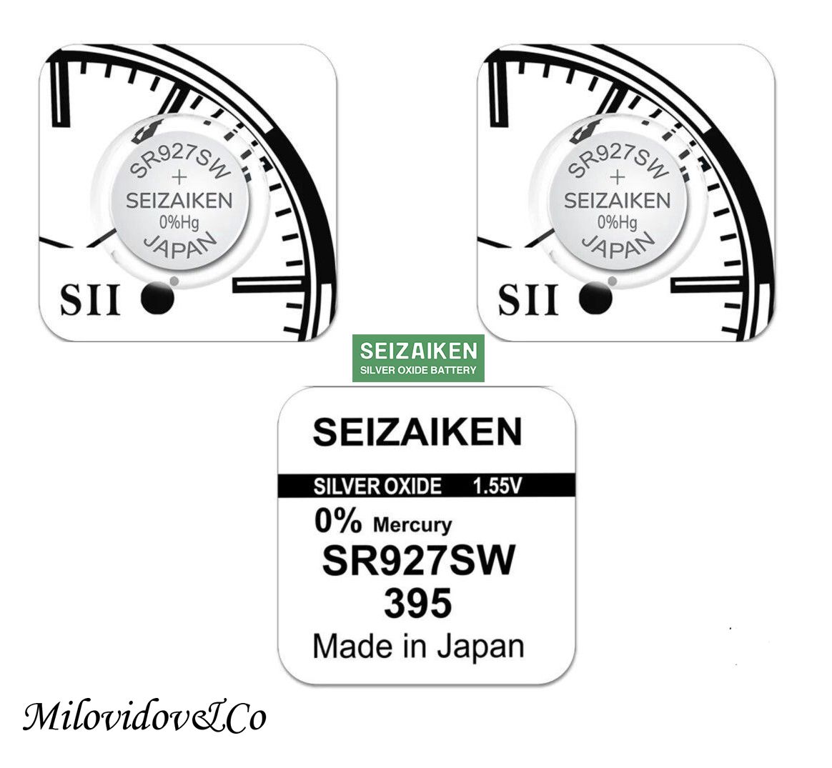 seizaikenБатарейка395,399(SR57,SR927),Оксид-серебряныйтип,2шт