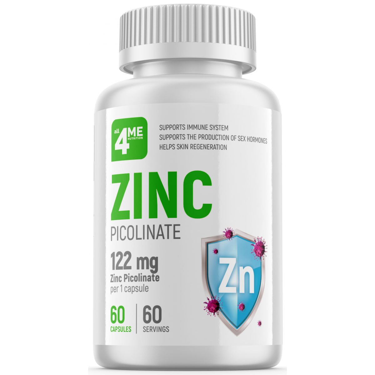 Zinc picolinate купить. Пиколинат цинка 122. Цинк Nutrition. 4me Nutrition Zinc Picolinate. Цинк в капсулах.