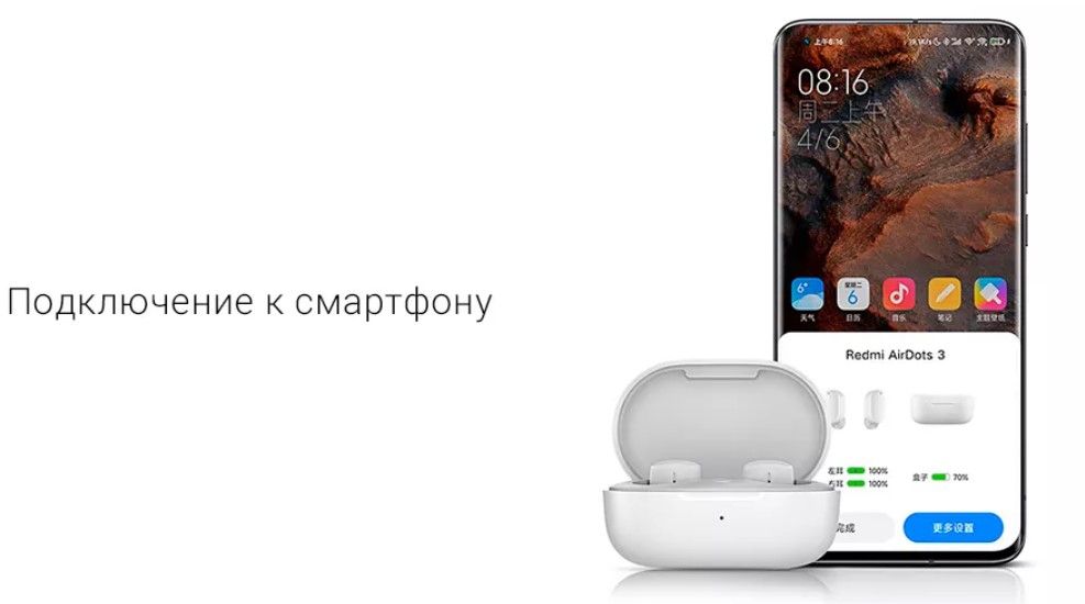 Redmi airdots 3 подключение Беспроводные наушники Вкладыши Mi TWSEJ08LS - купить по доступным ценам в интерн