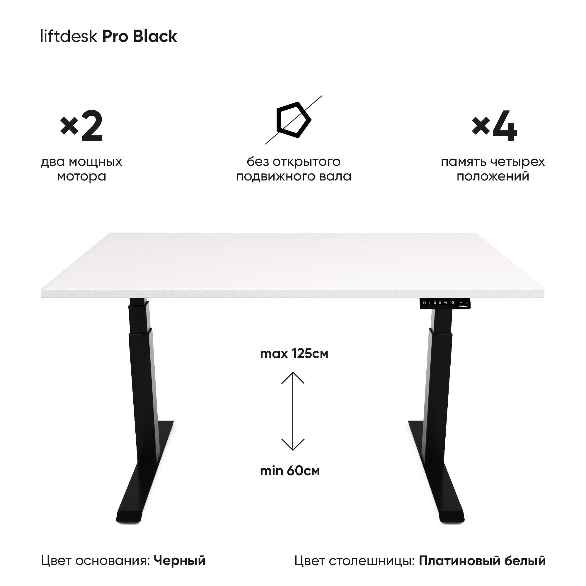 Компьютерный стол liftdesk Стол Pro, 137.9х67.6х125 см - купить по выгодным  ценам в интернет-магазине OZON (730701160)