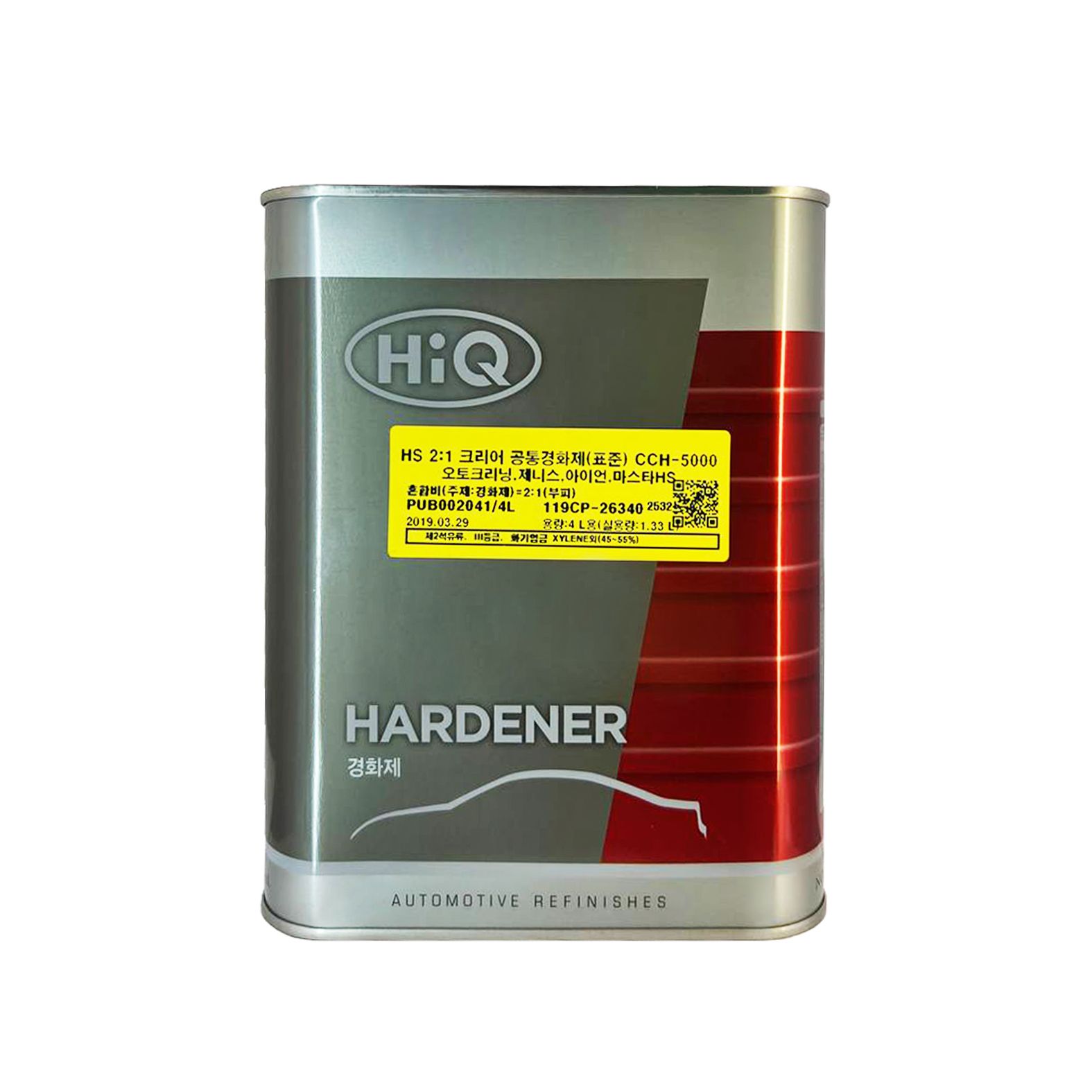 Отвердитель стандартный для лаков CCH-5000 HIQ MEDIUM HARDENER, 1.33л.