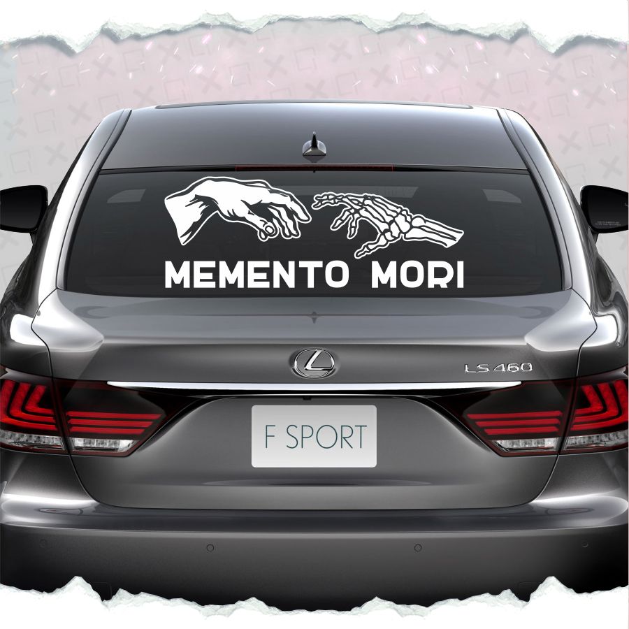 Наклейка на Авто Мементо Мори – купить в интернет-магазине OZON по ...