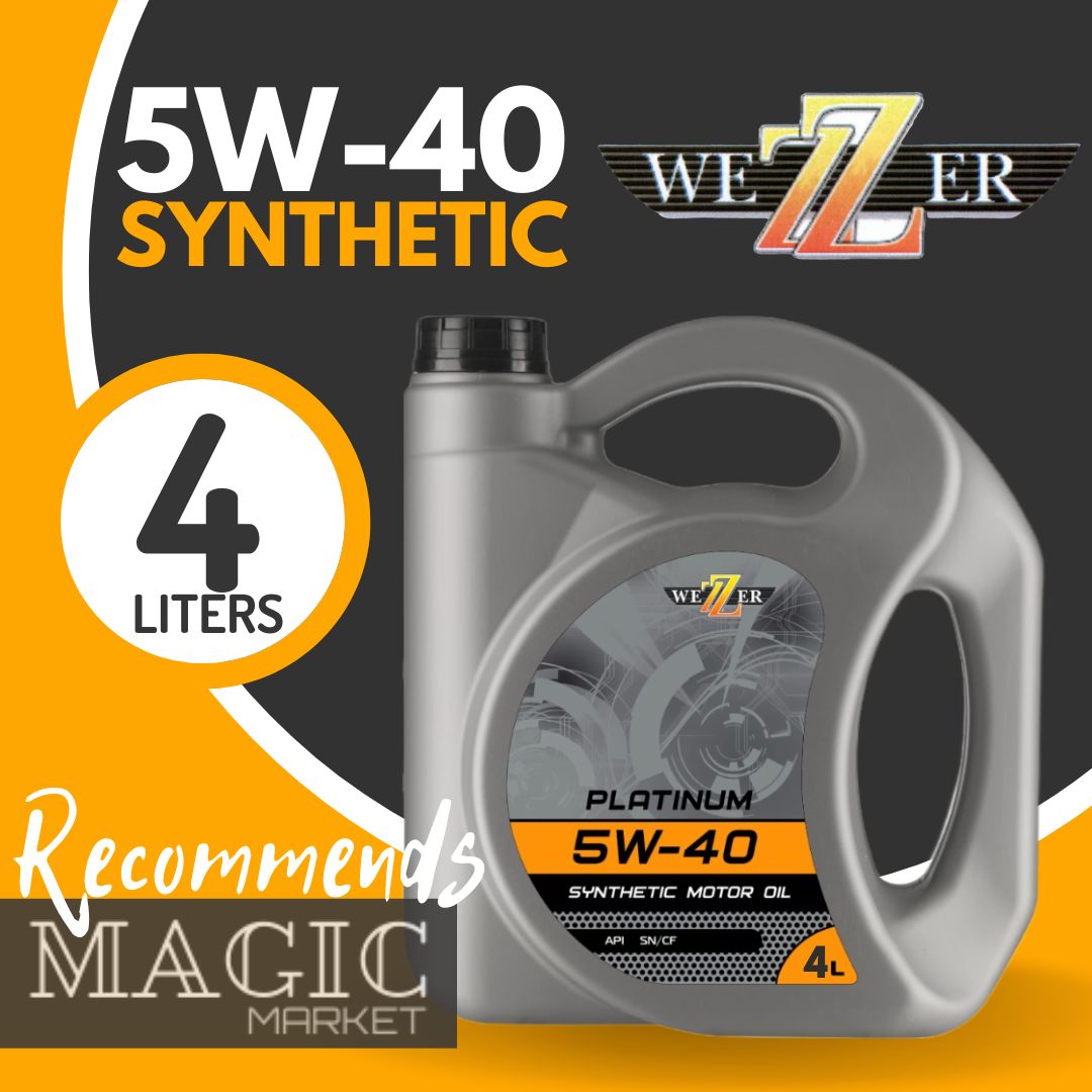 Wezzer5W-40,Масломоторное,Синтетическое,4л