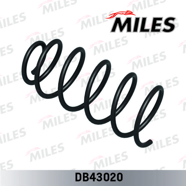 Пружина VW GOLF IV 1.4/1.6 16V -06 передняя MILES MILES DB43020, oem 1J0411105R