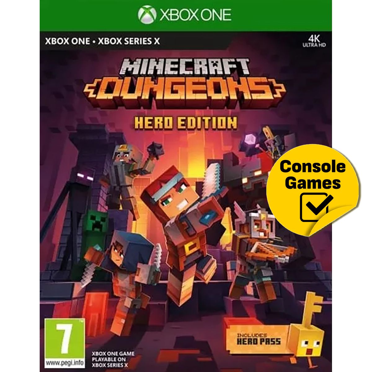 Игра XBOX ONE Minecraft Dungeons - Hero Edition (Русские Субтитры) (Xbox One,  Русские субтитры) купить по низкой цене с доставкой в интернет-магазине  OZON (1237689771)