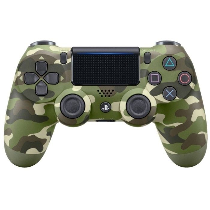 ДжойстикГеймпадSonyDualShock4v2PS4/ГеймпадPS4/Оригинальный/ДжойстикPS4/Зеленыйкамуфляж