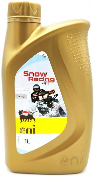 Eni snow racing 4t 0W-40 Масло моторное, Синтетическое, 1 л