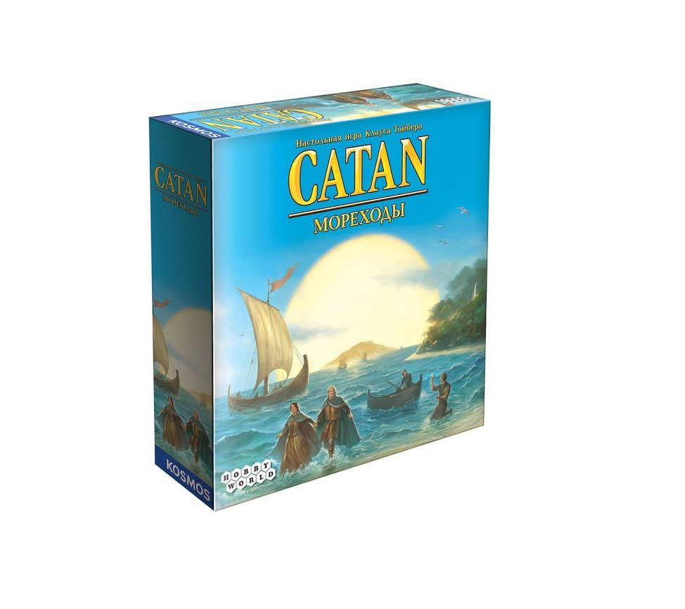 Дополнение для настольной игры Catan: Мореходы - купить с доставкой по  выгодным ценам в интернет-магазине OZON (1424240748)