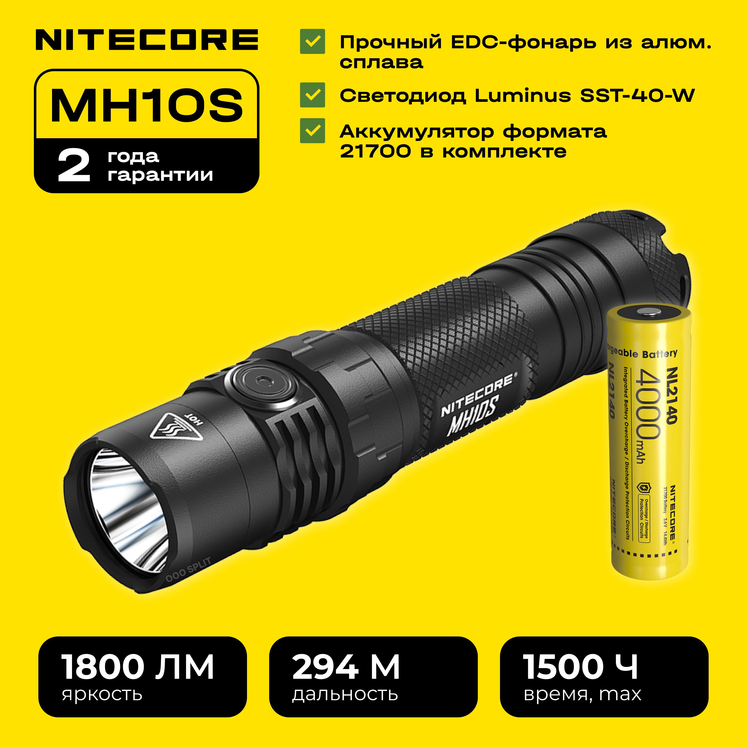 nitecore torchlight